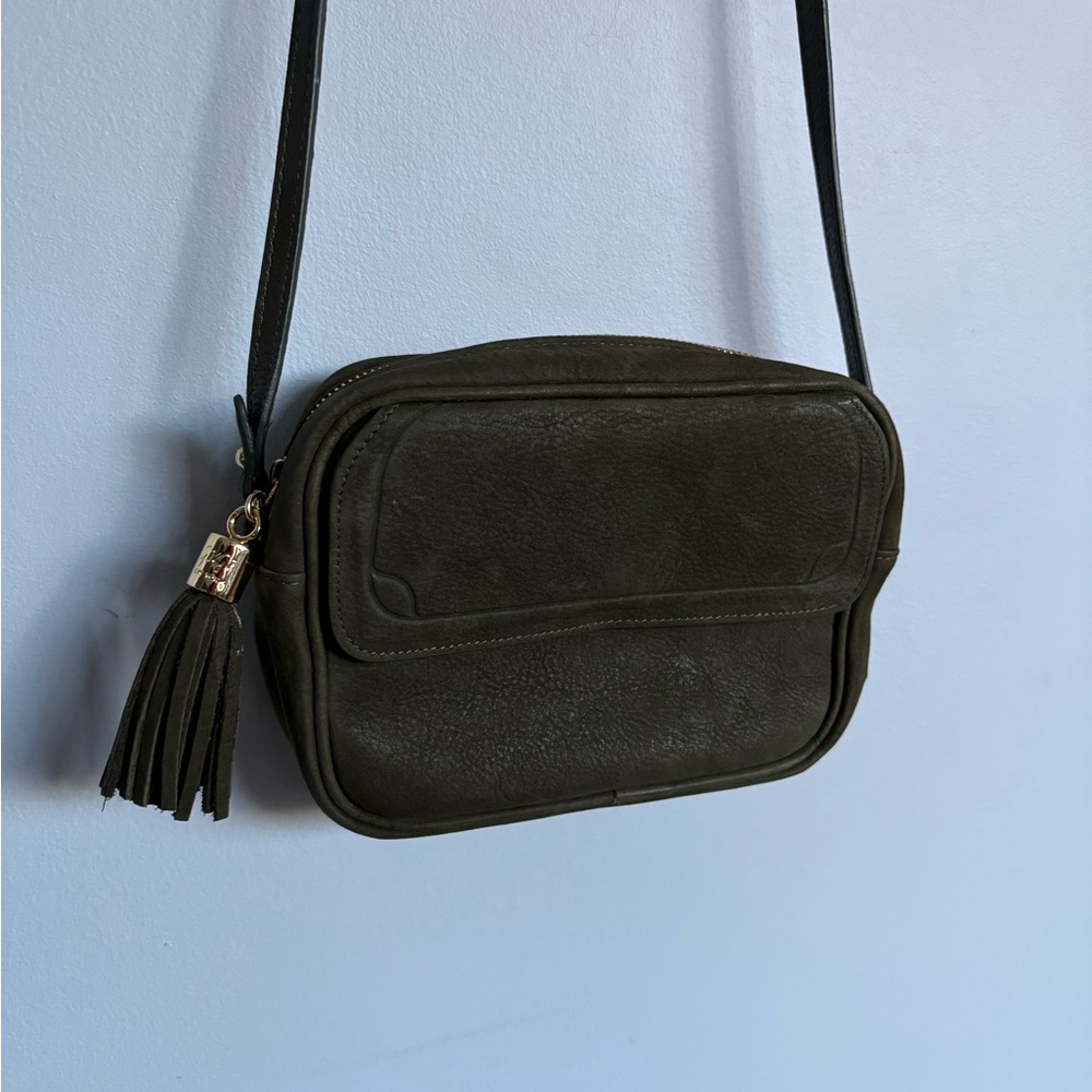 Olive Green Crossbody Bag